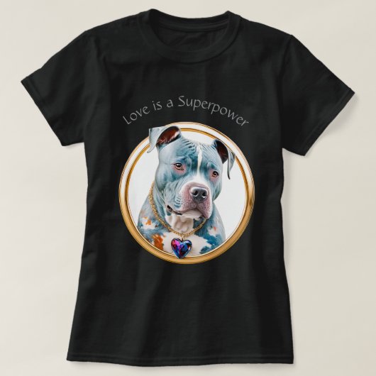 Love Superpower 01 T-shirt (Design voorkant)