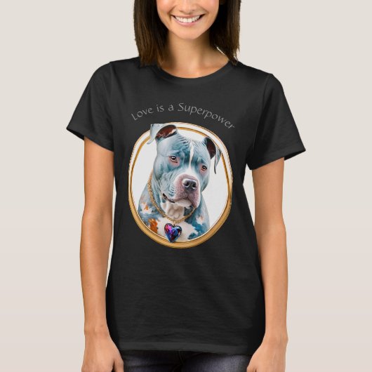 Love Superpower 01 T-shirt (Voorkant)