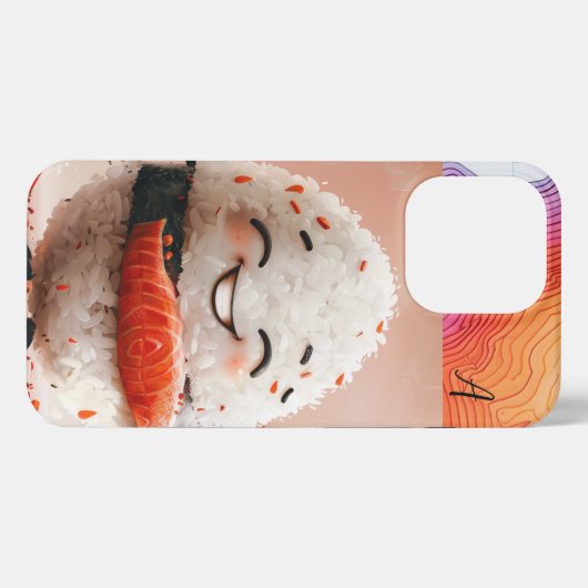 Love Sushi iPhone Hoesje (Achterkant horizontaal)