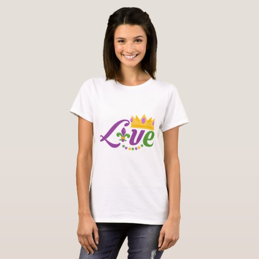 LOVE-svg-design T-shirt (Voorkant volledig)