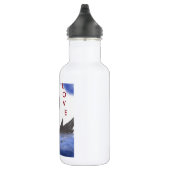 Love Swan Water Bottle Waterfles (Rechts)