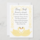 Love Swans Kaart (Voorkant)