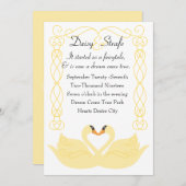 Love Swans Kaart (Voorkant / Achterkant)