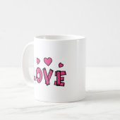Love Sweatshirt Koffiemok (Voorkant links)