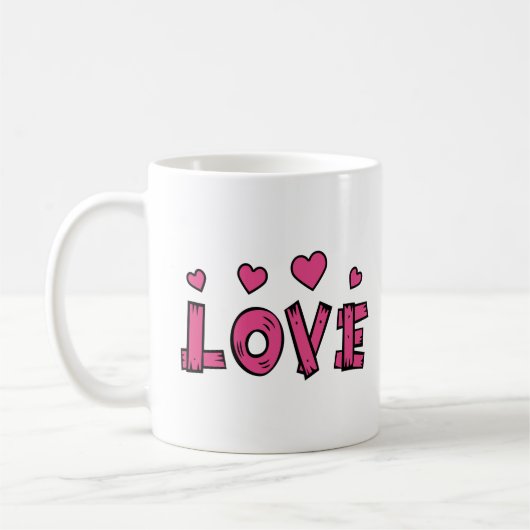 Love Sweatshirt Koffiemok (Links)