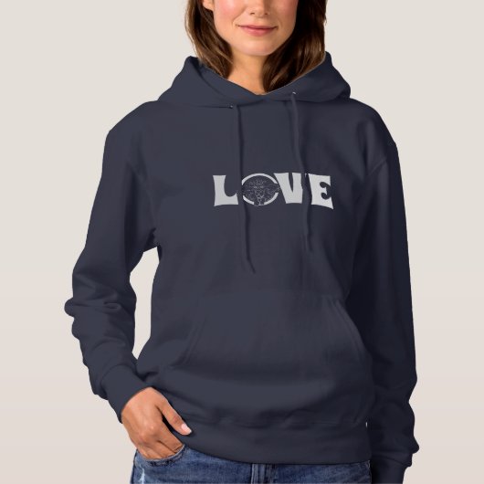 LOVE Sweatshirt - Vrouwen (Voorkant)