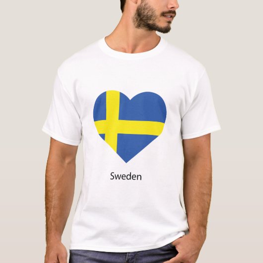 Love Sweden T-shirt (Voorkant)