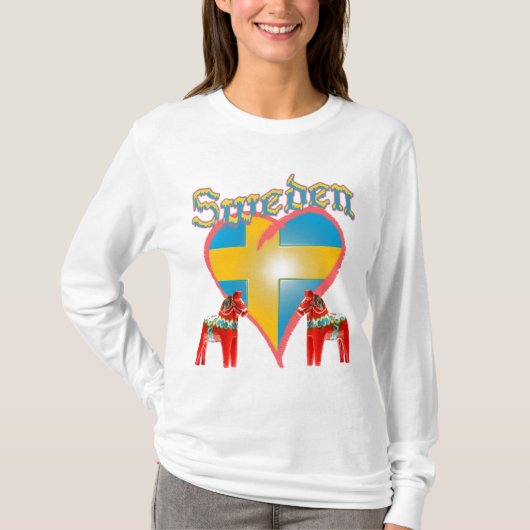 Love Sweden T-shirt (Voorkant)