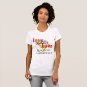 Love Sweet Love - too Little Design T-shirt (Voorkant volledig)