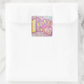 Love Sweet Pink Sticker (Tas)