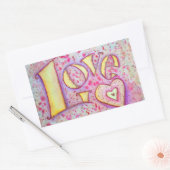 Love Sweet Pink Sticker (Envelop)