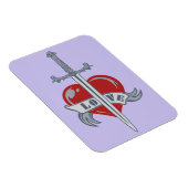 Love Sword custom magnet Magneet (Rechterzijde)
