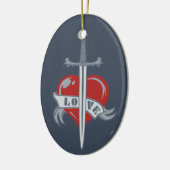 Love Sword custom ornament (Links)