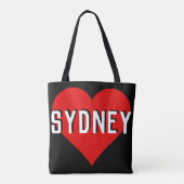 Love Sydney, Australië Tote Bag (Achterkant)