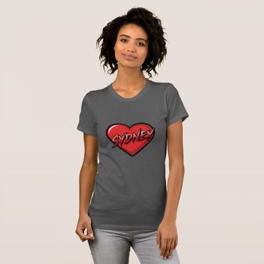 Love Sydney T-shirt (Voorkant volledig)