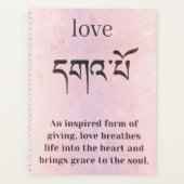 Love Symbol Planner (Voorkant)