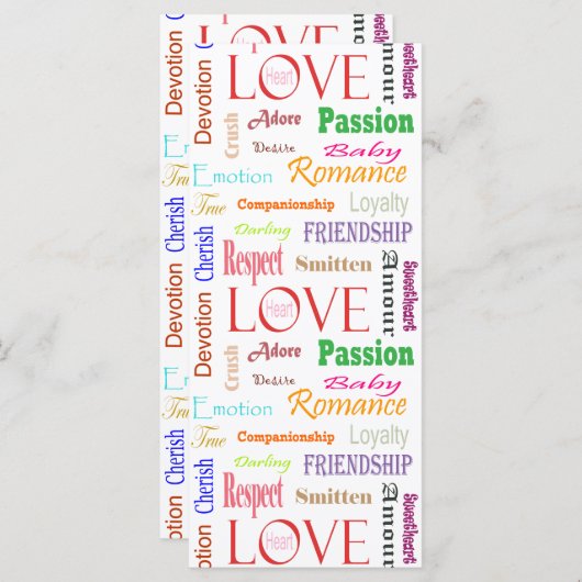 Love Synonyms by Shirley Taylor (Voorkant / Achterkant)