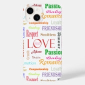 Love Synonyms by Shirley Taylor Case-Mate iPhone Case (Achterkant)