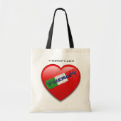 Love T-herapy Tote Bag (Voorkant)