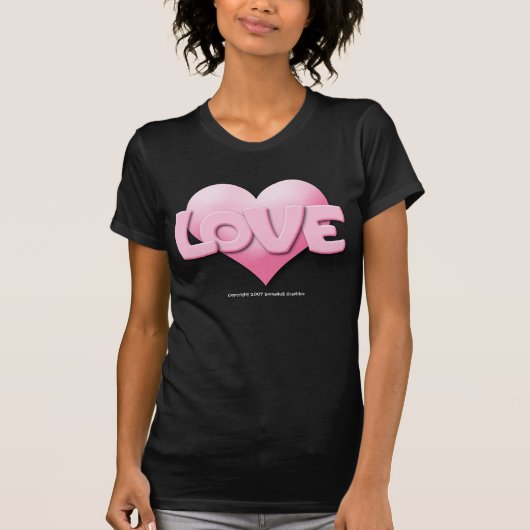 Love T-Shirt (Voorkant)