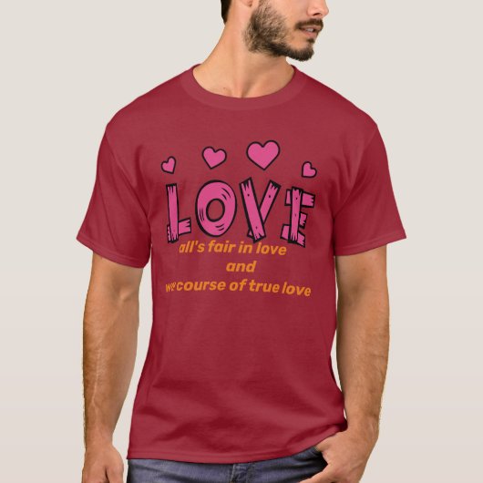 Love T-Shirt (Voorkant)