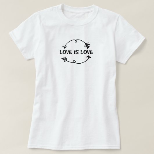 Love T-Shirt (Design voorkant)