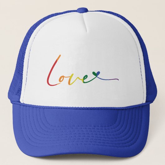 Love T-Shirt Trucker Pet (Voorkant)