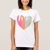 LOVE T-shirt voor Valentijnsdag (Voorkant)