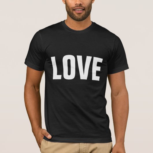 LOVE T-Shirts, Inspirerend T-shirt (Voorkant)