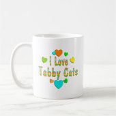 Love Tabby Cats Koffiemok (Links)