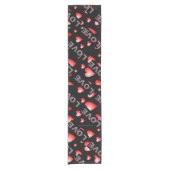 Love Table Runner Korte Tafelloper (Voorkant)