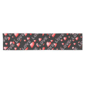 Love Table Runner Korte Tafelloper (Horizontaal)