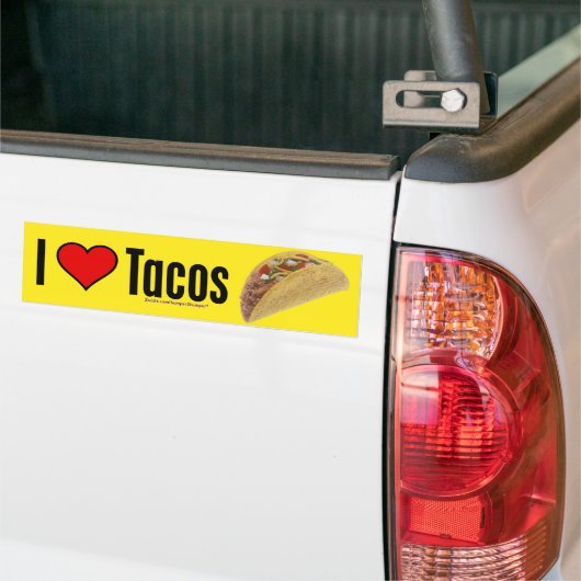 Love Tacos Bumpersticker (Op Truck)