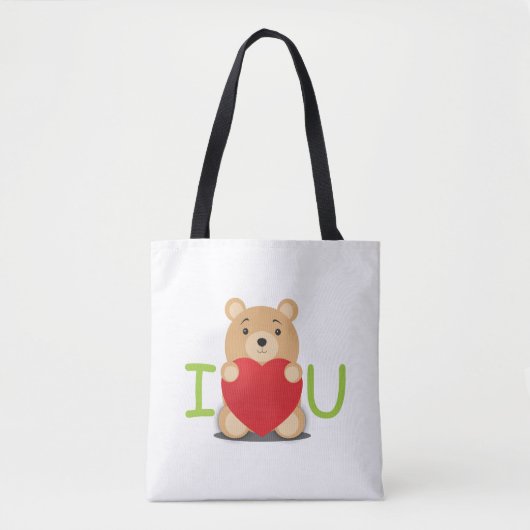 Love Taddy Tote Bag (Voorkant)