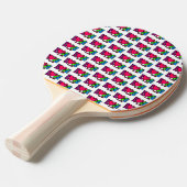 Love tafeltennisbatje (Voorkant Gekanteld)