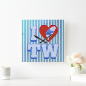 Love Taiwan slippers Vierkante Klok (Huis)