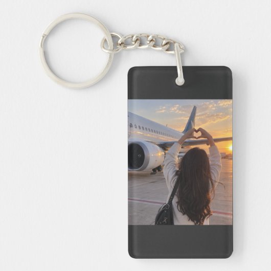 Love Takes Flight Sleutelhanger (Voorkant)