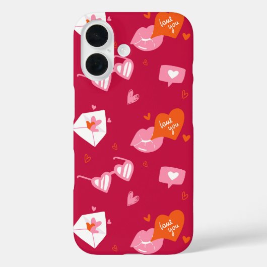 Love Talk Case-Mate iPhone Case (Achterkant)