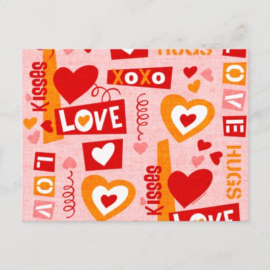 Love Talk Valentijn Briefkaart (Voorkant)