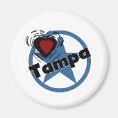 Love Tampa Magneet (Voorkant)