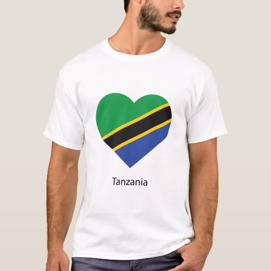 Love Tanzania T-shirt (Voorkant)