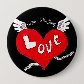 Love Tattoo Button (Voorkant)