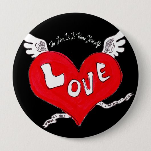 Love Tattoo Button (Voorkant)