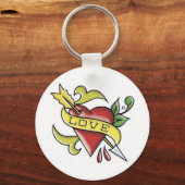 Love Tattoo Sleutelhanger (Voorkant)