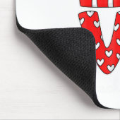 Love Teacher Squad Gnome Hearts Valentines Gnome T Muismat (Hoek)