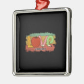 Love Teacherlife Metalen Ornament (Links)