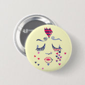 Love Tears Button (Voorkant /achterkant)