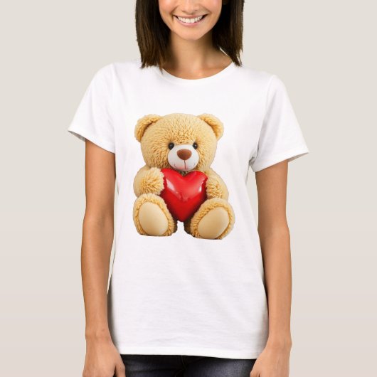 Love Teddy T-shirt (Voorkant)