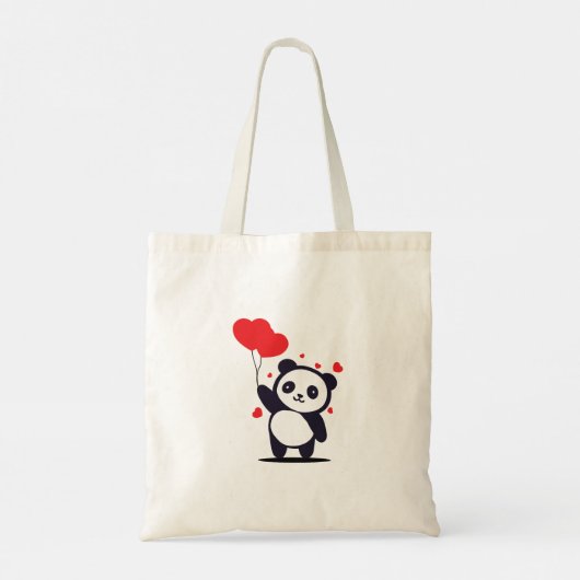 Love teddy tote bag (Achterkant)