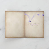 LOVE-tekst in steen gekerfd Kaart (Binnen)